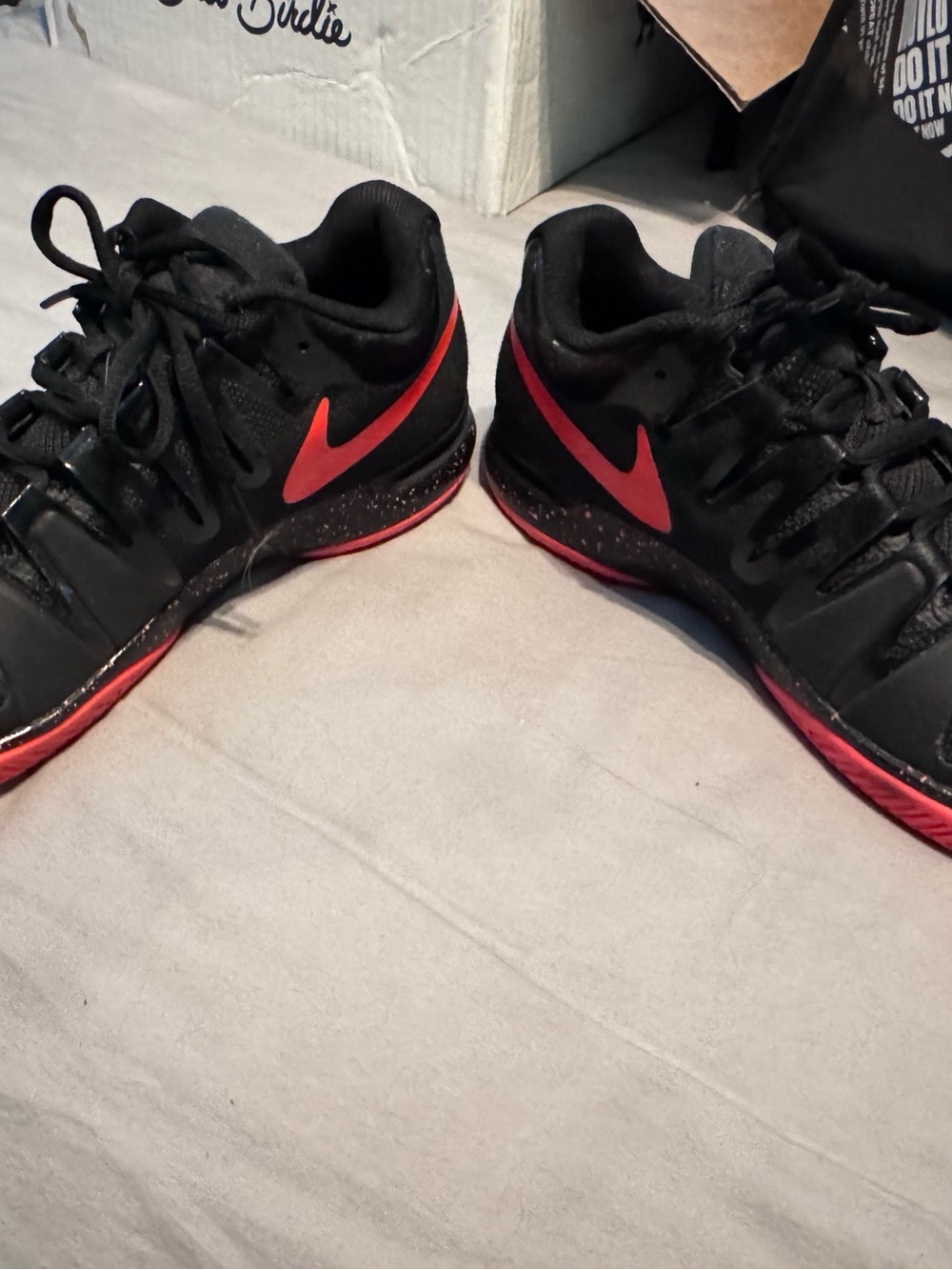 Nike Black & Red Training Sneakers - Picture 2 of 5